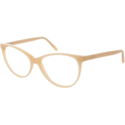 Andy Wolf Women's Eyeglasses - White Acetate Cat Eye Shape Full Rim Frame | 5023 M ,