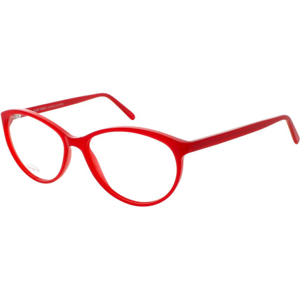 Andy Wolf Women's Eyeglasses - Red Acetate Cat Eye Full Rim Frame Demo Lens | 5056 K ,