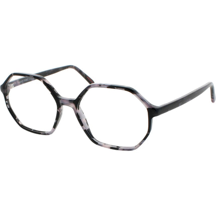 Andy Wolf Women's Eyeglasses - Pink Grey Acetate Geometric Full Rim Frame | 4580 L ,