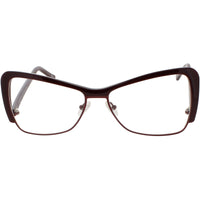 Andy Wolf Women's Eyeglasses - Violet Metal/Acetate Cat Eye Full Rim Frame | 5083 E ,