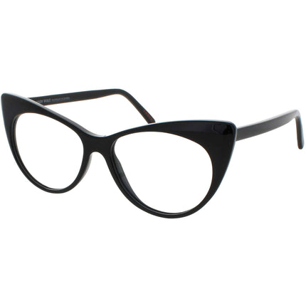 Andy Wolf Women's Eyeglasses - Black Acetate Cat Eye Shape Full Rim Frame | 5087 A ,