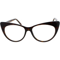 Andy Wolf Women's Eyeglasses - Brown Acetate Cat Eye Shape Full Rim Frame | 5087 B ,