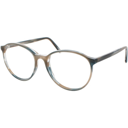 Andy Wolf Women's Eyeglasses - Grey Blue Acetate Round Shape Full Rim Frame | 5091 J ,