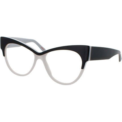 Andy Wolf Women's Eyeglasses - Black Acetate Cat Eye Shape Full Rim Frame | 5092 A ,