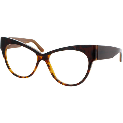 Andy Wolf Women's Eyeglasses - Orange Acetate Cat Eye Shape Full Rim Frame | 5092 B ,