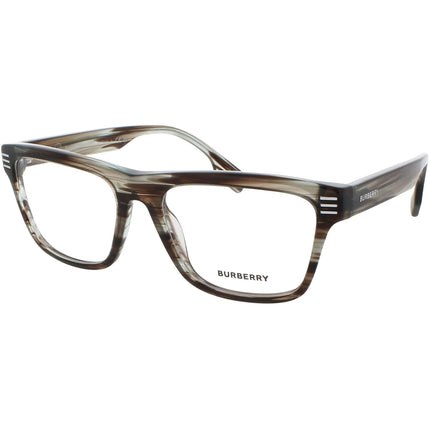 Burberry Men's Eyeglasses - Green Acetate Square Shape Full Rim Frame | 0BE2387 4098 ,