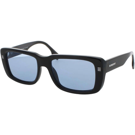 Burberry Men's Sunglasses - Black Acetate Rectangular Full Rim Frame | 0BE4376U 300172 ,