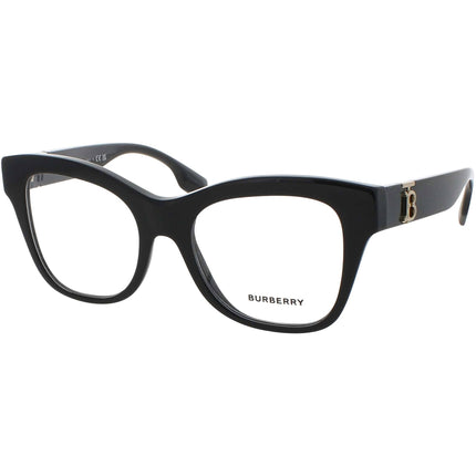 Burberry Women's Eyeglasses - Black Acetate Cat Eye Full Rim Frame | 0BE2388 3001 ,