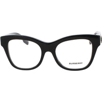 Burberry Women's Eyeglasses - Black Acetate Cat Eye Full Rim Frame | 0BE2388 3001 ,