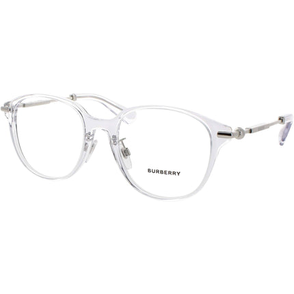 Burberry Women's Eyeglasses - Transparent Metal/Plastic Square Frame | 0BE2412D 3024 ,