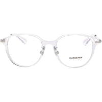 Burberry Women's Eyeglasses - Transparent Metal/Plastic Square Frame | 0BE2412D 3024 ,