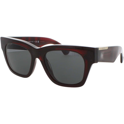 Burberry Women's Sunglasses - Check Red Acetate Cat Eye Full Rim | 0BE4424 411587 ,