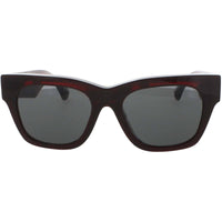 Burberry Women's Sunglasses - Check Red Acetate Cat Eye Full Rim | 0BE4424 411587 ,