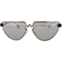 Burberry Women's Sunglasses - Silver Metal/Plastic Irregular Frame | 0BE3152 10056G ,