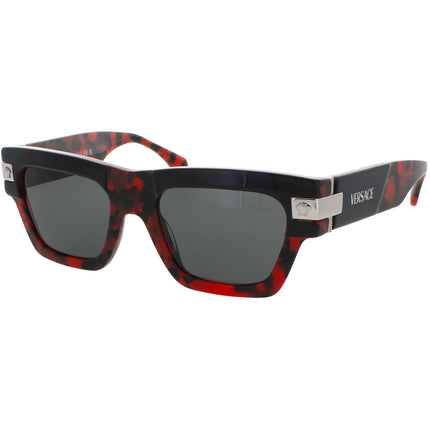 Versace Men's Sunglasses - Red Havana Acetate Square 52mm Frame | 0VE4464 54578752 ,
