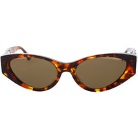 Versace Women's Sunglasses - Havana Acetate Cat Eye Full Rim Frame | 0VE4454 543783 ,