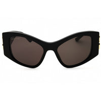 Balenciaga Women's Sunglasses - Black Acetate Cat Eye Full Rim Frame | BB0287S 001 ,