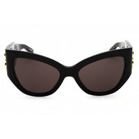 Balenciaga Women's Sunglasses - Black Acetate Cat Eye Full Rim Frame | BB0322S 002 ,