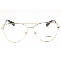 Burberry Men's Eyeglasses - Silver Metal Aviator Shape Full Rim Frame | 0BE1386 1005 ,