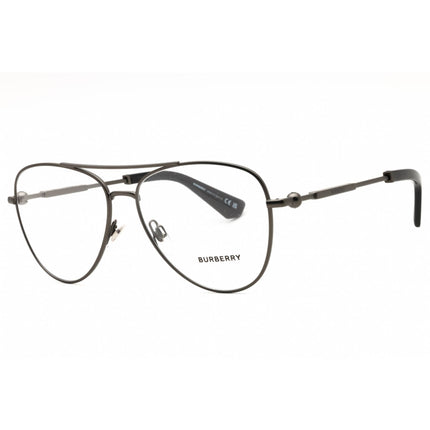 Burberry Unisex Eyeglasses - Grey Metal Aviator Shape Full Rim Frame | 0BE1386 1316 ,