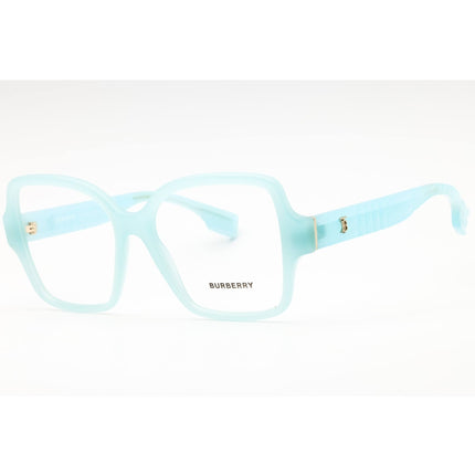 Burberry Women's Eyeglasses - Light Blue Plastic Square Full Rim Frame | 0BE2374 4086 ,