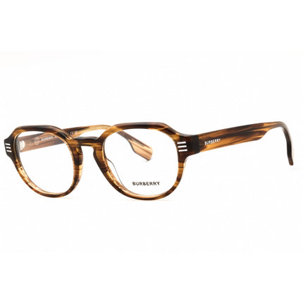 Burberry Unisex Eyeglasses - Brown Plastic Panthos Shape Full Rim Frame | 0BE2386 4096 ,