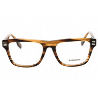 Burberry Men's Eyeglasses - Transparent Brown Horn Full Rim Frame | 0BE2387F 4096 ,