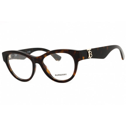 Burberry Women's Eyeglasses - Dark Havana Plastic Cat Eye Shape Frame | 0BE2404 3002 ,