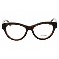 Burberry Women's Eyeglasses - Dark Havana Plastic Cat Eye Shape Frame | 0BE2404 3002 ,