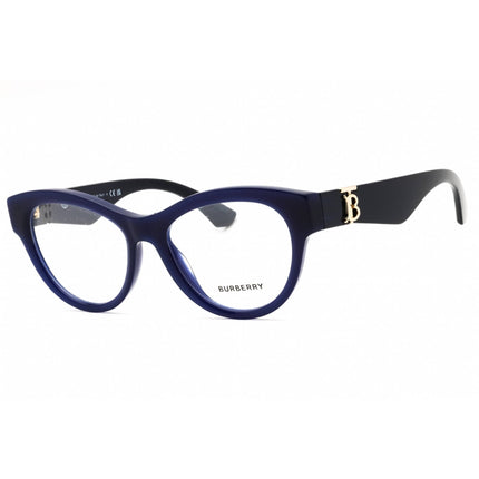 Burberry Women's Eyeglasses - Blue Plastic Cat Eye Shape Full Rim Frame | 0BE2404 4120 ,