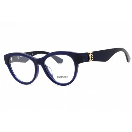 Burberry Women's Eyeglasses - Blue Plastic Cat Eye Full Rim Frame | 0BE2404F 4120 ,