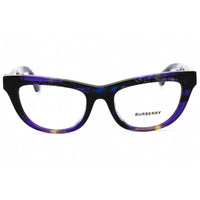 Burberry Women's Eyeglasses - Check Violet Plastic Butterfly Full Rim | 0BE2406U 4113 ,