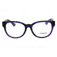 Burberry Women's Eyeglasses - Check Violet Plastic Square Shape Frame | 0BE2410 4113 ,