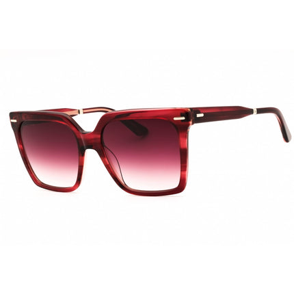 Calvin Klein Women's Sunglasses - Burgundy Acetate Square Shape Frame | CK22534S 605 ,