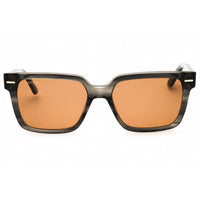 Calvin Klein Men's Sunglasses - Striped Grey Plastic Square Full Rim | CK22535S 023 ,