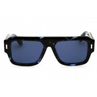 Calvin Klein Unisex Sunglasses - Blue Havana Acetate Square Full Rim | CK24501S 460 ,