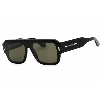 Calvin Klein Unisex Sunglasses - Black Acetate Square Full Rim Frame | CK24501S 001 ,