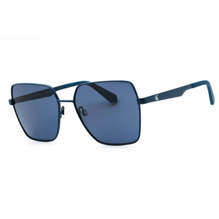 Calvin Klein Jeans Women's Sunglasses - Blue Metal Square Shape Frame | CKJ24201S 400 ,