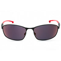 Carrera Men's Sunglasses - Black Red Metal Rectangular Frame | CARDUC 006/S 0OIT AO ,