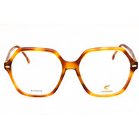 Carrera Women's Eyeglasses - Havana Plastic Square Shape Frame | CARRERA 3032 0086 00 ,