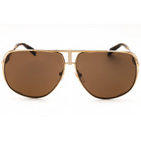 Chopard Men's Sunglasses - Shiny Grey Gold Metal Aviator Full Rim Frame | SCHG91V 8FFP ,