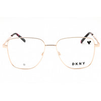DKNY Women's Eyeglasses - Rose Gold Metal Square Shape Full Rim Frame | DK1031 770 ,