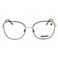 DKNY Women's Eyeglasses - Black/Gold Metal Butterfly Shape Full Rim Frame | DK1034 001 ,