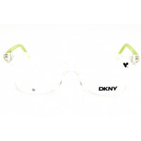 DKNY Women's Eyeglasses - Crystal Clear Injected Propionate Cat Eye Frame | DK5052 000 ,