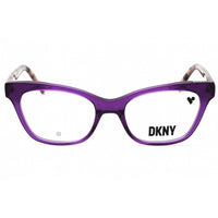 DKNY Women's Eyeglasses - Crystal Purple Acetate Cat Eye Full Rim Frame | DK5053 500 ,