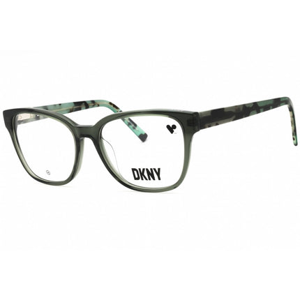DKNY Women's Eyeglasses - Crystal Forest Acetate Square Full Rim Frame | DK5054 306 ,