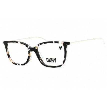 DKNY Women's Eyeglasses - Black Tortoise Acetate Cat Eye Full Rim Frame | DK7008 010 ,