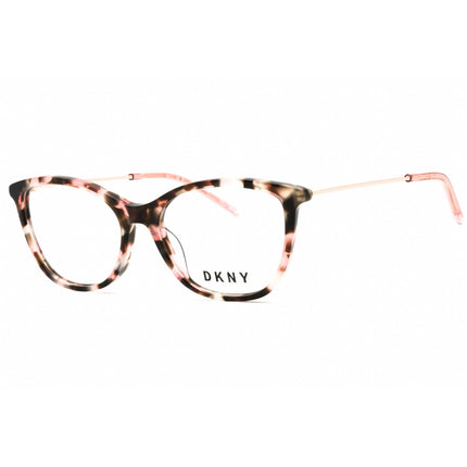 DKNY Women's Eyeglasses - Pink Tortoise Acetate Cat Eye Full Rim Frame | DK7009 265 ,