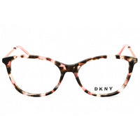 DKNY Women's Eyeglasses - Pink Tortoise Acetate Cat Eye Full Rim Frame | DK7009 265 ,