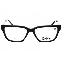 DKNY Women's Eyeglasses - Black Acetate Rectangular Shape Full Rim Frame | DK7012 001 ,